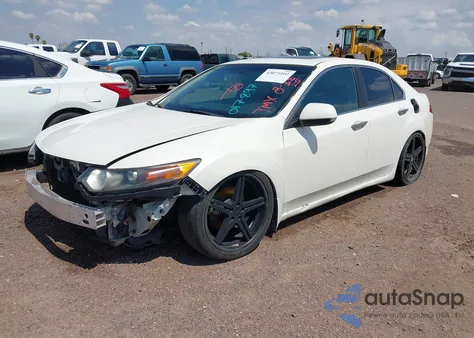 2010 Acura Tsx 2.4 z USA, uszkodzony, nr VIN JH4CU2F63AC017897